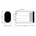 Hermeta 4704-01 deurbuffer ovaal 60 mm naturel