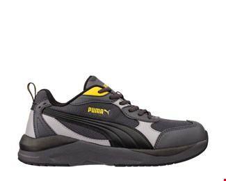 Puma werkschoenen Shift Grey/Yellow Low S1PS - maat 40