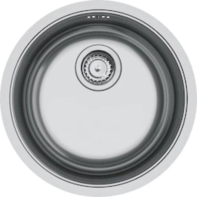 Franke ROX 210.38 Rondo ronde RVS spoelbak met 3 1/2