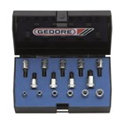 GEDORE dopsleutel schroevendraaierset - ITX 20 TX-015 - 1/4 inch - in kunststof cassette - 15-delig