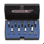 GEDORE dopsleutel schroevendraaierset - ITX 20 TX-015 - 1/4 inch - in kunststof cassette - 15-delig