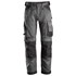Snickers Workwear 6351 Stretch Loose Fit Werkbroek grijs/zwart - maat 50