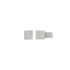 Dauby meubelknop - Pure PQ-15 - mat wit brons - 15 mm