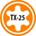 Dynaplus schroefbit oranje [10x] - TX-25 - 25mm
