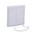 Nedco afsluitbaar ventilatierooster 200 x 200 mm wit