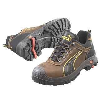 Puma werkschoenen laag S3 kruipneus 64073 bruin