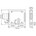 DX opleg kelderslot voor PC - doornmaat 60 mm -KB 070PC B - staal verzinkt