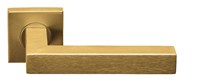 Formani deurkruk op vierkant rozet BSQ1-G - BASICS - PVD goud