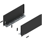 blum LEGRABOX zijkant L+R  C-hoogte, 400mm Kleur: carbon zwart