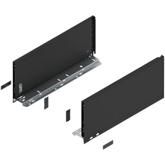 blum LEGRABOX zijkant L+R  C-hoogte, 400mm Kleur: carbon zwart