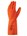 Showa werkhandschoenen - 707HVO - Hybrid Nitrile fluor oranje - maat 7