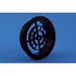 Nedco luchtrooster rond 120 mm pvc-bruin