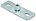 fischer Samontec GPL M 8 GRONDPLAAT 79665