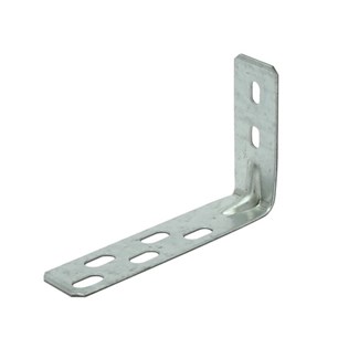 Gebr. Bodegraven hoekanker met ril - 75x125mm - verzinkt