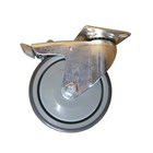 zwenkwiel glijlager  75mm met rem