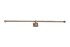 Dauby toiletrolhouder dubbel - Pure Plus Square - ruw brons - 700 mm