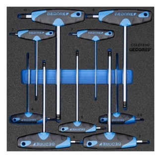 GEDORE haakse stiftsleutelset - check-tool-module