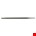Bahco vijl 4-kant - zonder hecht - halfzoet - 200mm - 1-160-08-2-0