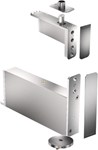 FritsJurgens taatsdeurset - System M+ 40 mm - Klasse F - rond - RVS