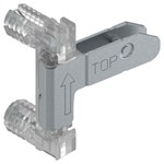 Blum Frontbevestiging  MERIVOBOX met INSERTA  Kleur: verzinkt