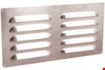 Nedco groot schoepenrooster alu. 500 x 250 mm hoog
