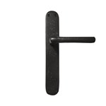 Dauby deurkruk op schild - Pure PH1920 / P40 - verouderd ijzer zwart - blind