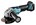 Makita haakse accu slijpmachine - DGA508ZJ - 18V - 125mm - excl. accu en lader - met veiligheidsschakelaar - in Mbox
