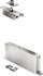 FritsJurgens taatsdeurset - System M+ Cable Grommet (kabeldoorvoer) - Klasse E - rechthoekig - RVS