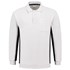 Tricorp polosweater Bi-Color - Workwear - 302001 - wit/donkergrijs - maat 5XL