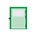 AXA deurkruk Milan met schild Curve aluminium 
