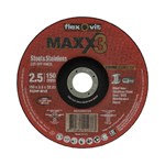 Flexovit MAXX 3 Inox doorslijpschijf NQ60Y T41 T - 125x1x22,23 mm