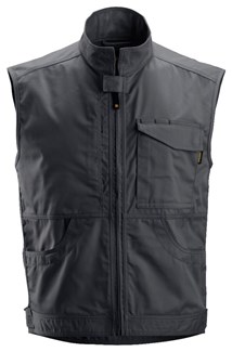 Snickers Workwear service bodywarmer - 4373 - staalgrijs - maat XS