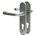 Nemef deurkruk op schild - vastdraaibaar geveerd - PC 72- F1 - 3253 P