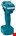 Makita instelbare slagmoersleutel - DTWA190Z - 14,4 V - 185 Nm - excl. accu en lader - in doos