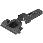 blum CLIP top 110° scharnier zonder veer voor middenaanslag en stalen INSERTA top Kleur: onyx zwart