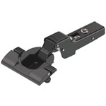 blum CLIP top 110° scharnier zonder veer voor middenaanslag en stalen INSERTA top Kleur: onyx zwart