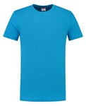 Tricorp T-shirt fitted - Casual - 101004 - turquoise - maat 3XL