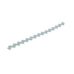 Gebr. Bodegraven lijmkoppelstrip Wave - 300x20x0,7mm - met gaten - verzinkt