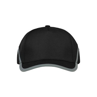 Tricorp cap reflectie - 653002 - zwart