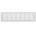Nedco ventilatiestrip alu.wit 600 x 80mm wit
