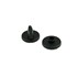 AMI klikrozetten rond - Ø 55mm - WC 8 mm - zwart - 739375
