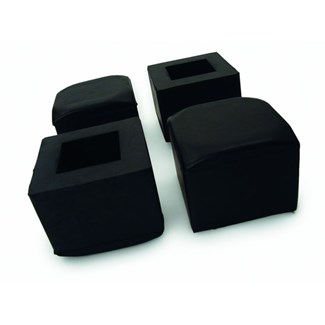 Gripline rubber mokerdop - 1000 gr - kopmaat 37x37mm