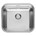 Reginox spoelbak - Colorado Comfort - vlak + onderbouw - 40 x 35 cm - R24195