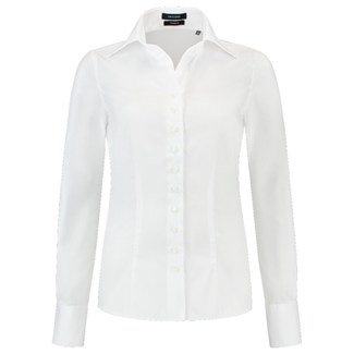 Tricorp Dames blouse - Oxford slim-fit - 705003/CLF6001