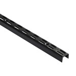 XHANDER wandrail dubbel zwart 144cm
