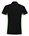 Tricorp Workwear 202002 Bi-Color unisex poloshirt Zwart Limegroen M