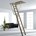 Roto zoldertrap - Cadet 3 ISO RC - 112 x 60 cm - 3-delig
