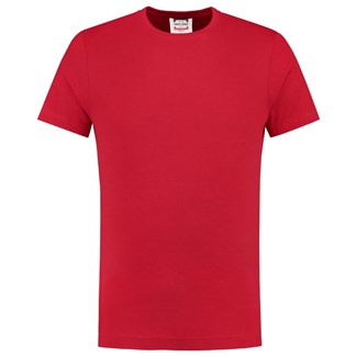 Tricorp T-shirt fitted - Casual - 101004 - rood - maat XXL