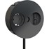 Twist mat zwart 1 stopcontact + 2 usb 