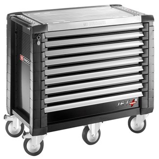 Facom gereedschapswagens JET+ - 9 laden - 5 modules per lade